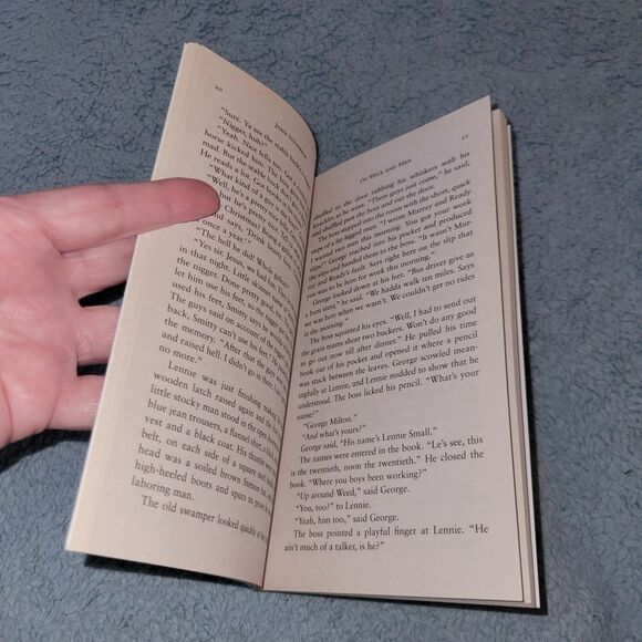 Of Mice and Men Book by John Steinbeck - Picture 6 of 7